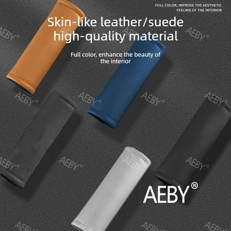 

For BYD Seal U DM-i 2020-2025 Suede Leather Handle Covers,Interior Handle Cover Set,Door and roof handle kit,Interior Upgrade