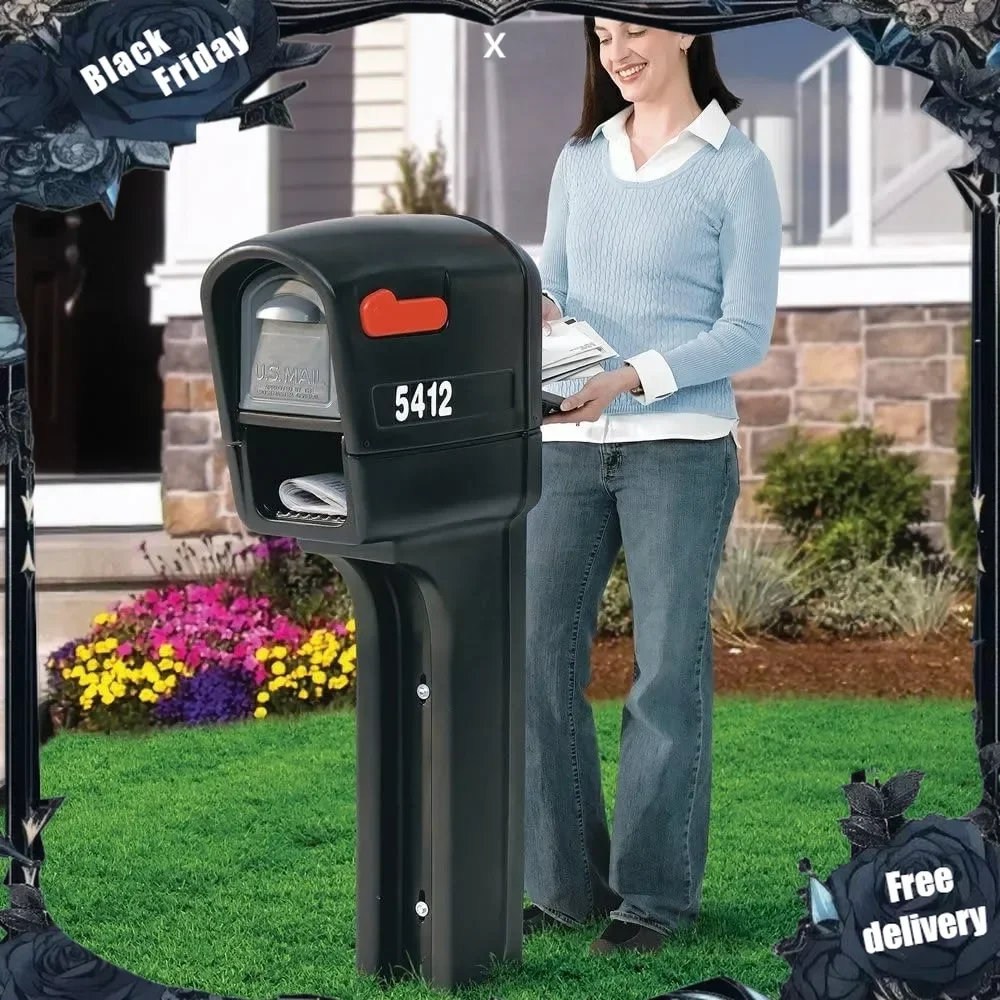 MailMaster Plus Mailbox, Easy to Install, Mailboxes for Outside, Heavy-Duty, Weather Resistant