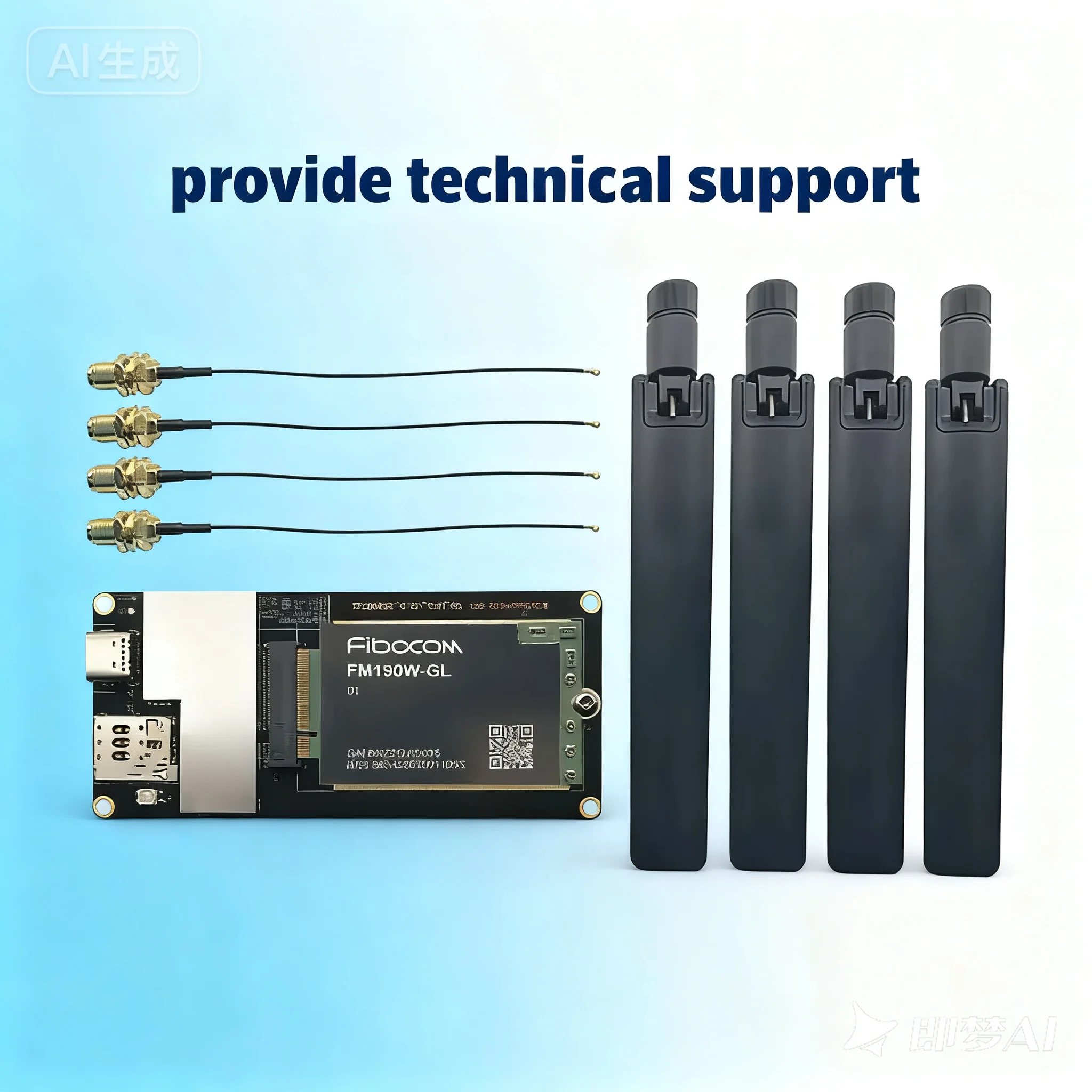 SIMcom FM190W-GL LTE CAT4 مجموعة الاختراق بوابات المراقبة بالفيديو أجهزة التوجيه الصناعية طائرات بدون طيار مع مجموعة الملحقات/محولات #2