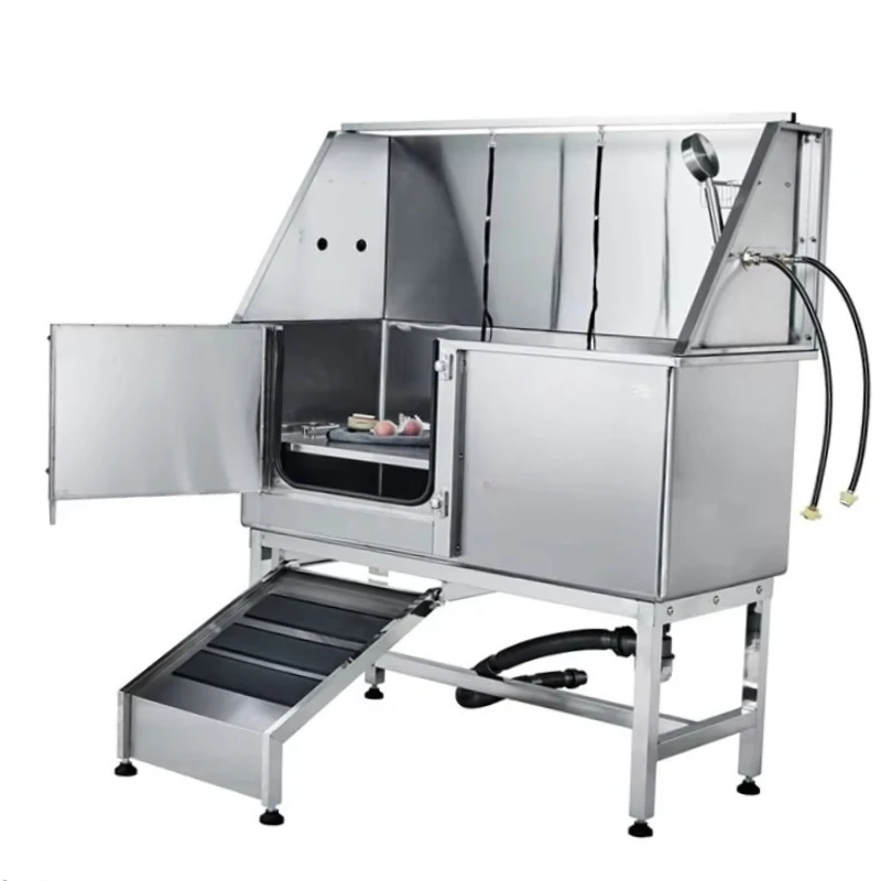 2026 Veterinary Clinic Grooming Dog Spa: High Quality Stainless Steel Pet Bath Tub for Medical Care for Pet Supplies