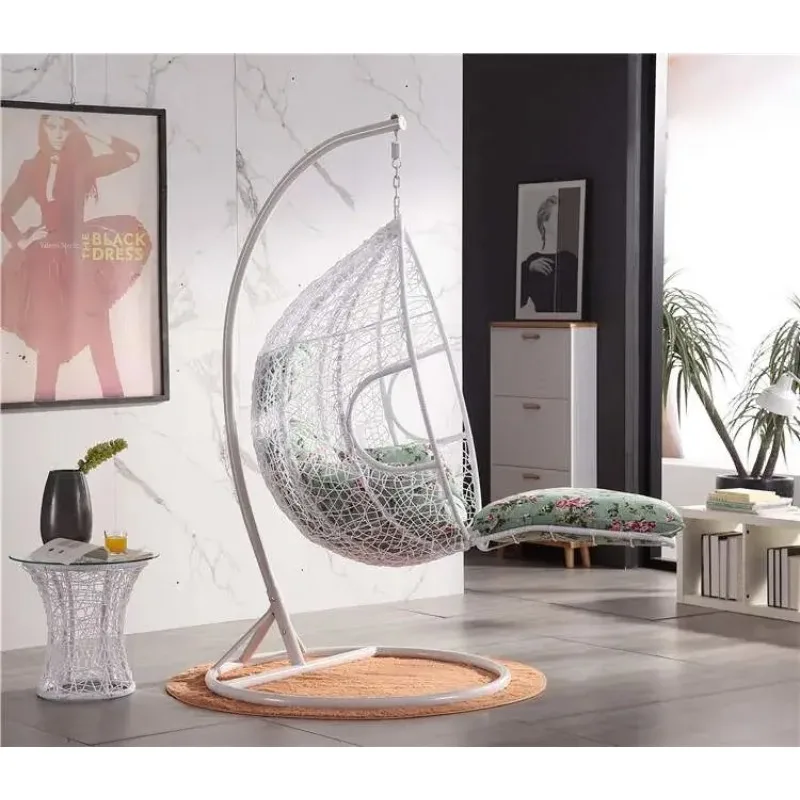 

High Quality Hammock Swing Chair Stand Garden Balcony Outdoor Hanging Egg Shaped Rattan