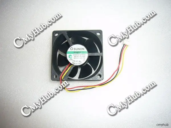 For SUNON KDE1206PTV2 MS.B2195.F.GN DC12V 1.1W 6025 6CM 60mm 60X60X25mm 3Pin UPS soff 1k-2kva Cooling Fan