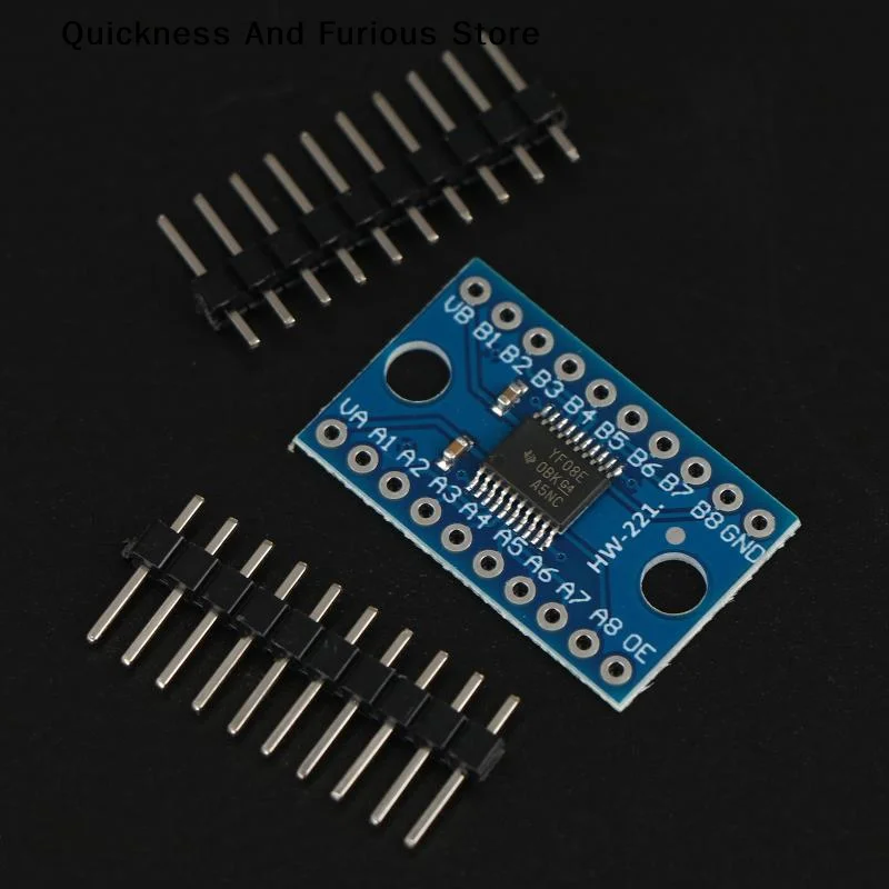 【MO】TXS0108E 8-Channel Logic Level Converter Converter DC 3.3V 5V TTL Bidirectional Interconverter Module