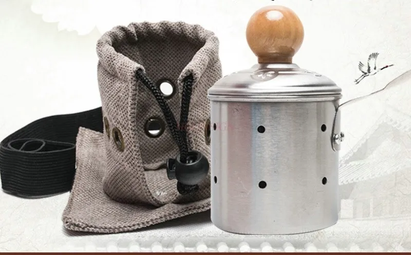 

Warm moxibustion pot Warm moxibustion barrel Ma Shaoqun warm moxibustion method Thickened stainless steel fire dragon pot
