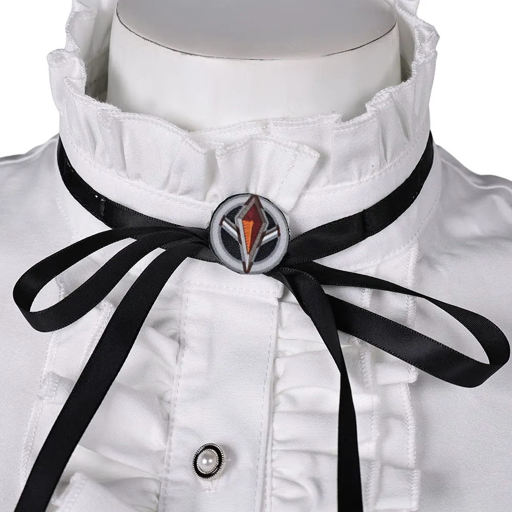 Stellar Blade Eve Cosplay Women Costume Fantasia Disguise for Girls Skirt Roleplay Outfit Fancy Dress Up Halloween Carnival Suit