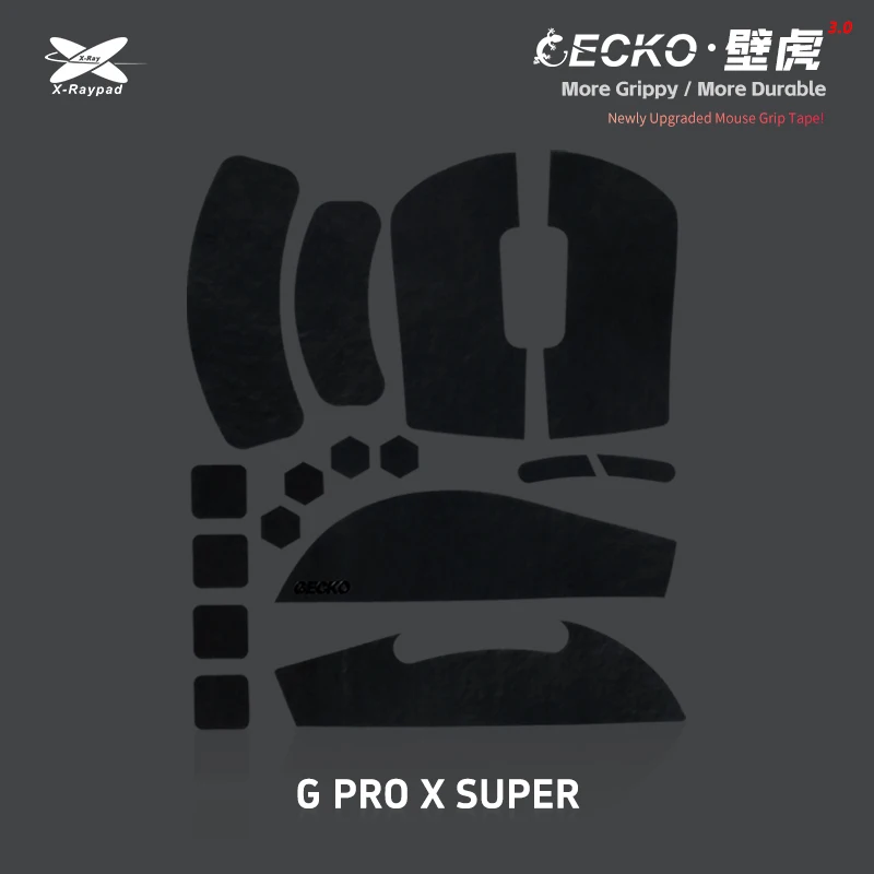 X-Raypad Geckos V2 Slicks Grip Tape for G Pro X Superlight / GPX2 – More durable