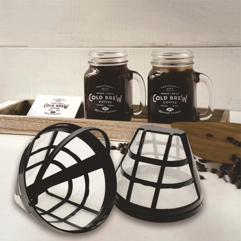 Multi functional Coffee Filter Basket Cup Coffee Machine Filter Accessories Coffee Tools Reusable Coffee Filter