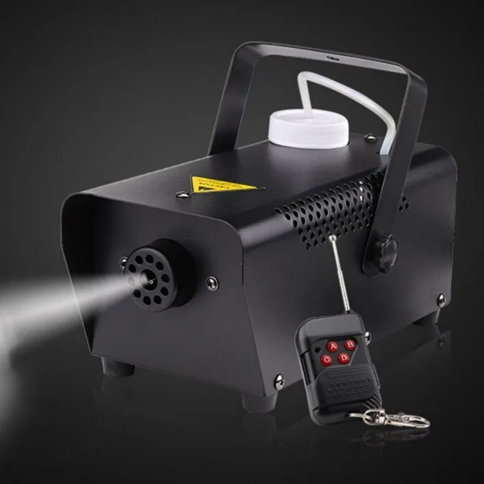 Remote Control 500W Smoke Machine Bar Smoke Machine Mini Spray 400W Atomizing Disinfection Machine Stage Performance Light Show