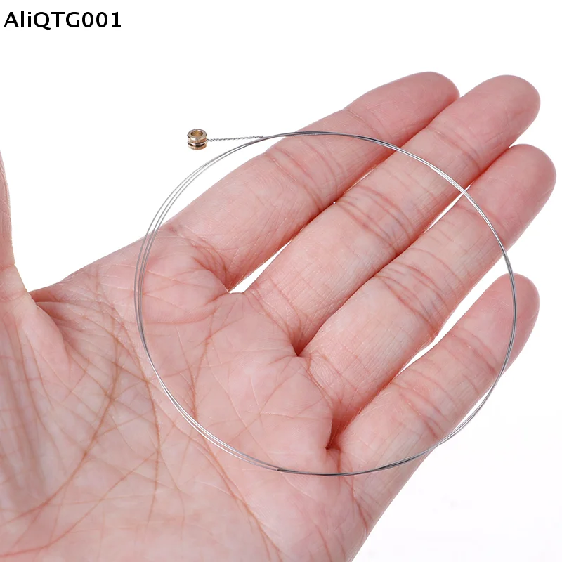 5 peças cordas de guitarra acústica E-1 tom de aço medidor médio bronze de fósforo revestido