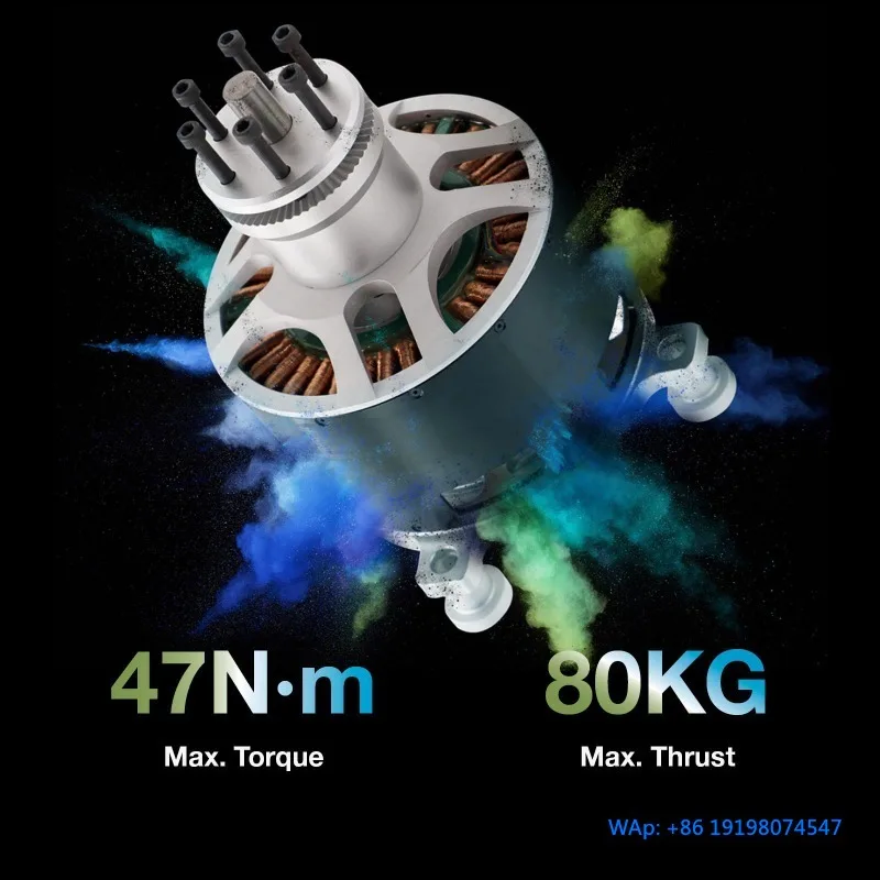 

150120 80KG Brushless DC Motor For Heavy Lift Paramotor Paraglider
