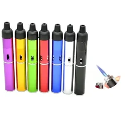 New Multifunctional Practical Metal Aluminum Alloy Aromatherapy Lighter with Pipe Mouthpiece and Accessories Small Tool（No Gas）