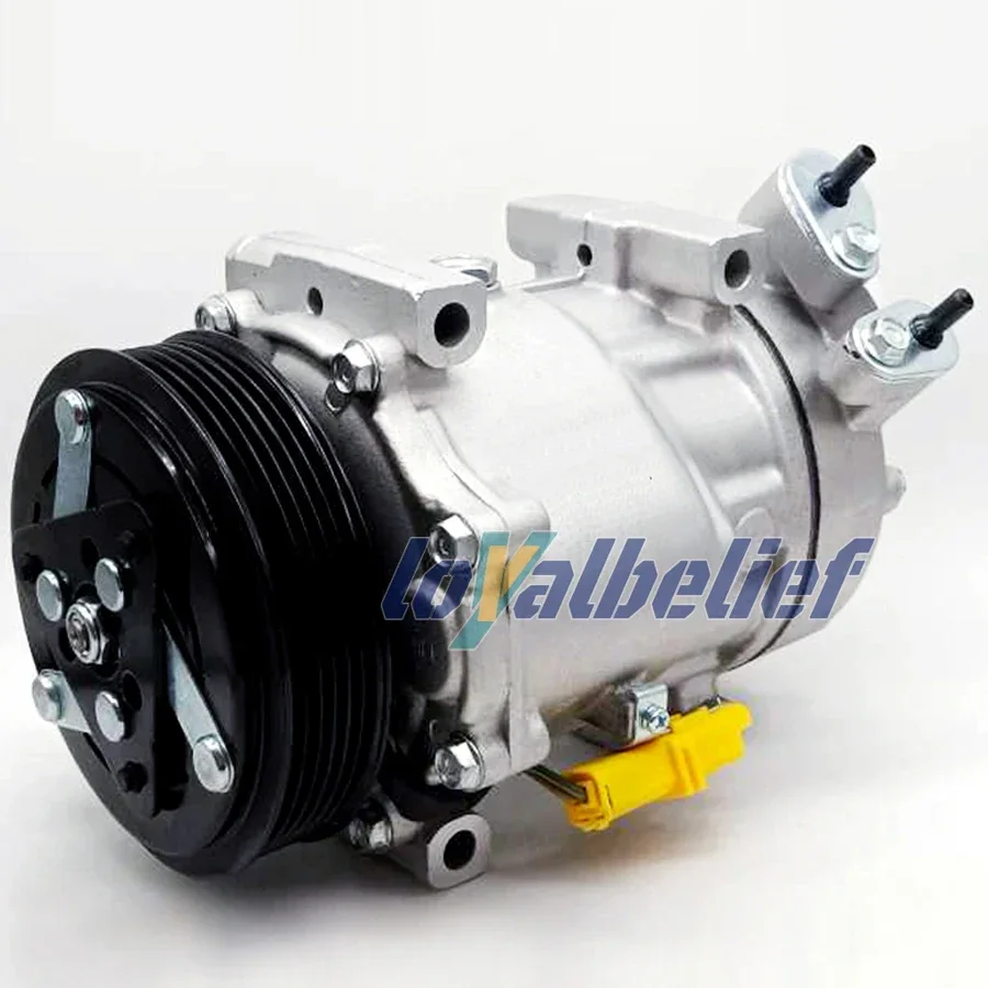 

7V16 AC Compressor For Lancia Fiat Scud Peugeot 406 607 807 Citroen C5 C8 9645440480 9655421680 9659232180 9672865680 6453NL
