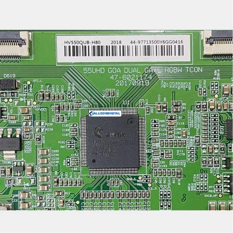 الأصلي ل BOE Tcon HV550QUB-H80 H81 550UHD GOA المزدوج 47- 6021174