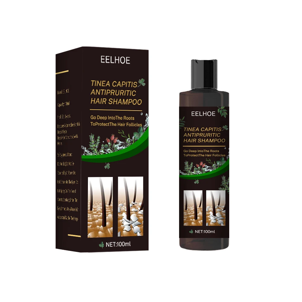 Scalp Ringworm Relief Shampoo Moisturizes Hair Roots Protect Hair Follicles Anti-dandruff Anti-itch Deep Clean Repair Shampoo