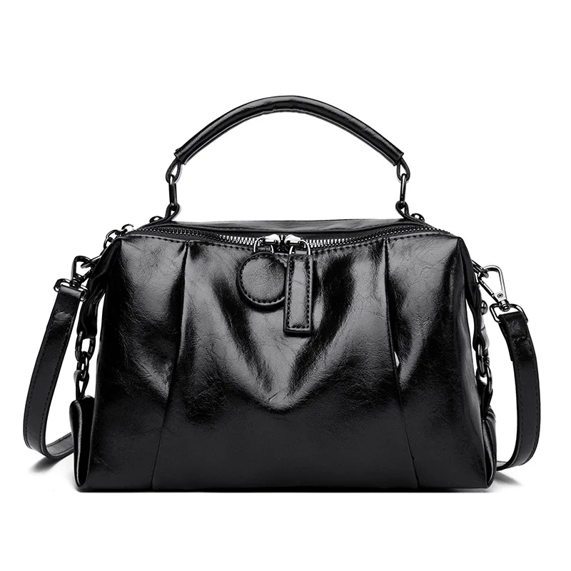 

Handbag women's niche texture 2025 new shoulder bag large capacity women's versatile Boston bag Commuter crossbody bag y2k