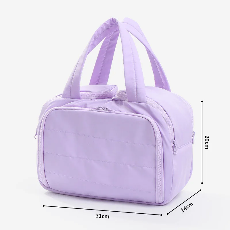 Fashion Large Capacity Travel Makeup Bags Women'S Cosmetic Bag New Waterproof For Travel Lightweight Toiletries Bag For Ladies
