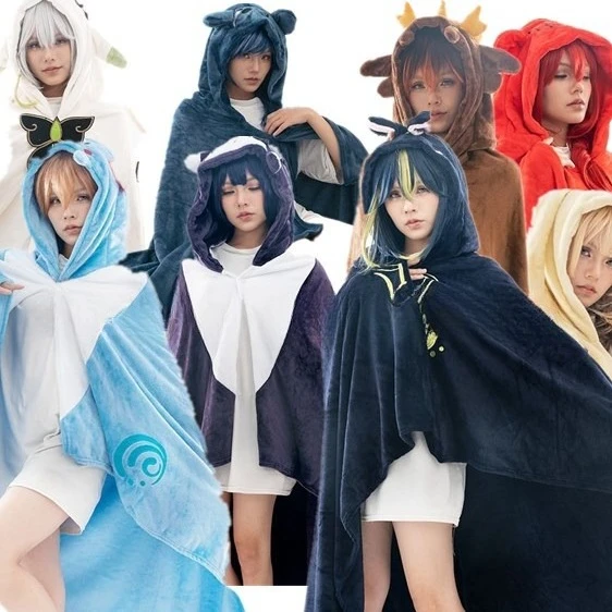 

Game Genshin Impact Xiao Tighnari Nahida Kaedehara Kazuha Wanderer Wendy HUTAO Flannel Home Clothes Pajamas Role-play Costume
