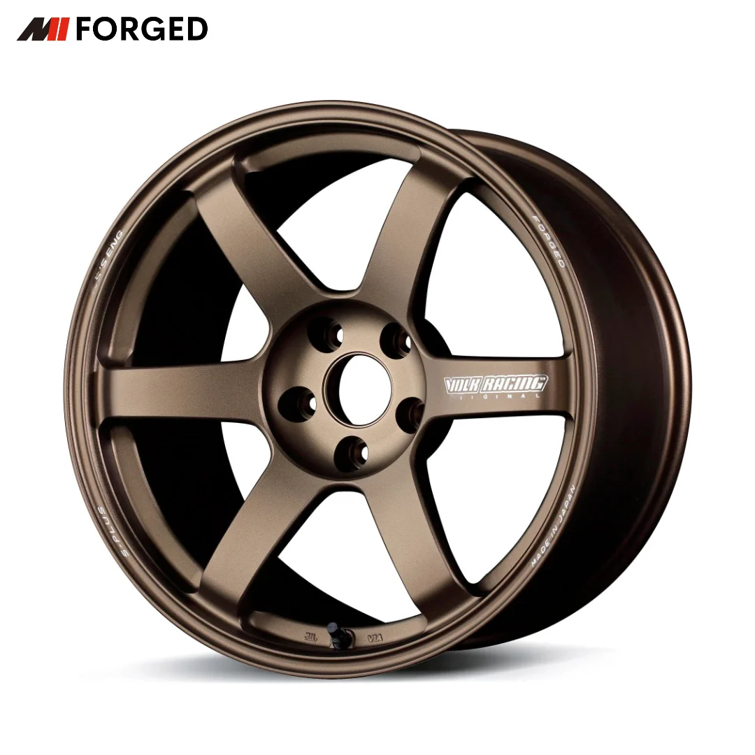 for   MN Forged 5x120 5x114.3 18 Inch Replica Volk Racing Te37 For Tesla Model S Jdm Car Wheels Rim