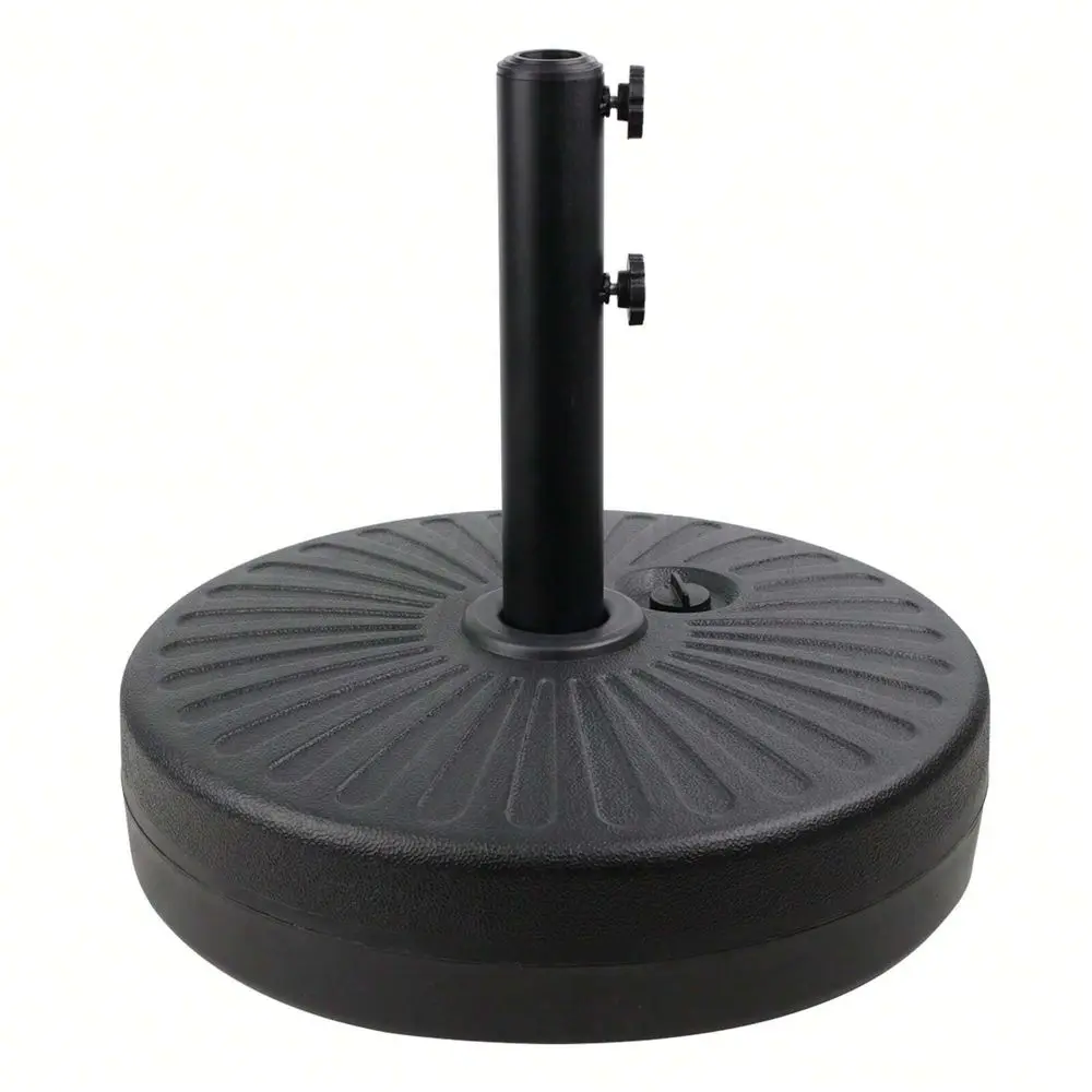 

Round Umbrella Base Water Filled Stand Market Patio Outdoor Heavy Duty Umbrella Holder Stand For Outdoor, Patio, Lawn, Garden B