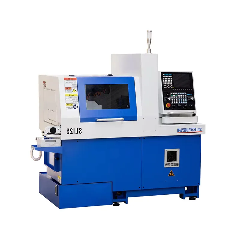 Tornio svizzero CNC Sl125 per metallo resistente sicuro e affidabile