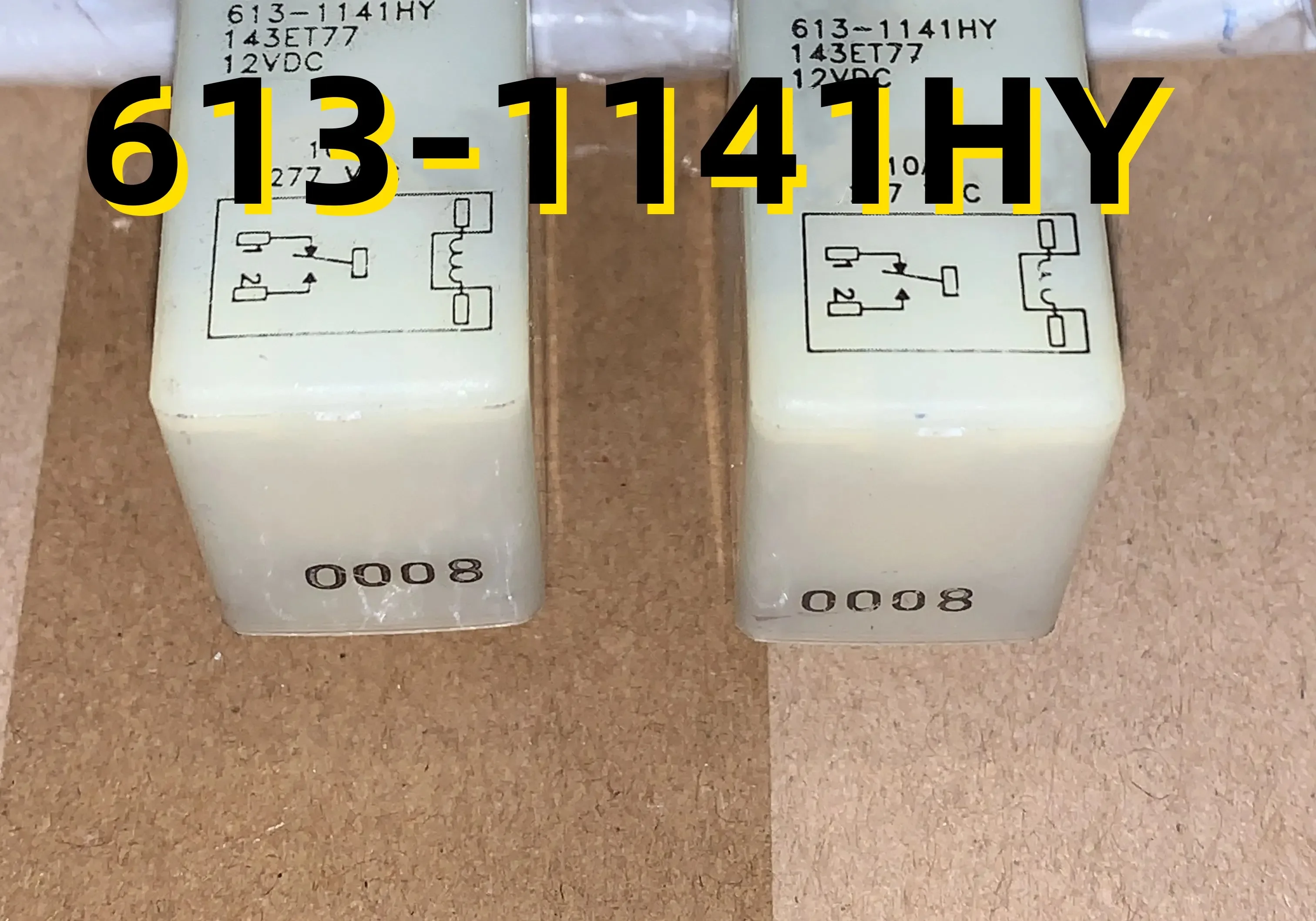 613-1141HY   DIP5  RELAY  12VDC