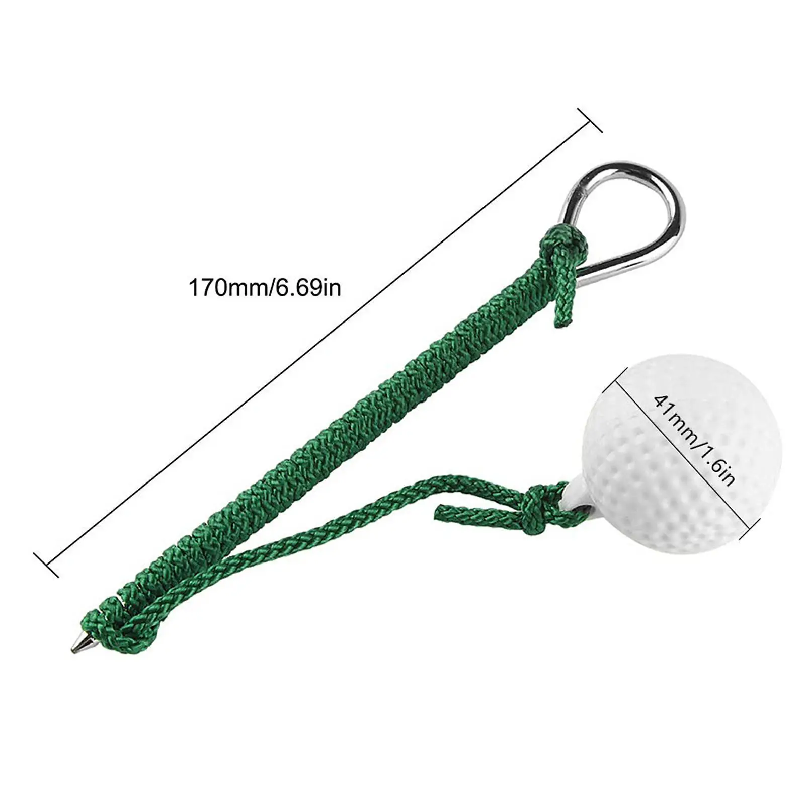 هدايا مدرب أرجوحة الجولف من الفولاذ المقاوم للصدأ، أداة تدريب التأرجح لنادي الجولف في الفناء الخلفي والمكتب وغرفة المعيشة الخارجية ومستلزمات لعب الجولف #6