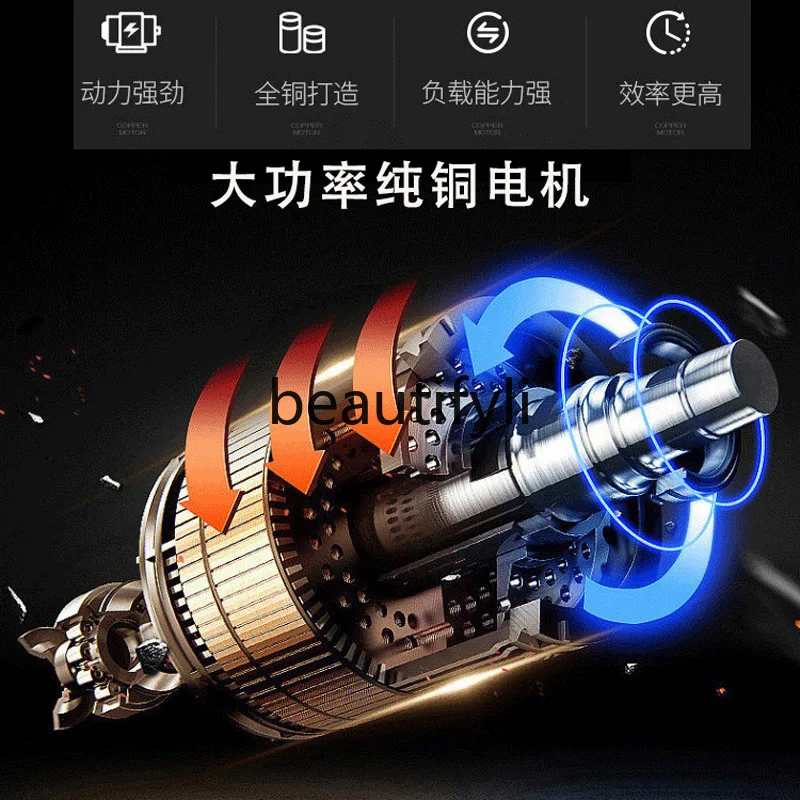 Profesjonalny poziomy mikser do ciasta z twardą obudową, mocny, elektryczny, o dużej pojemności.