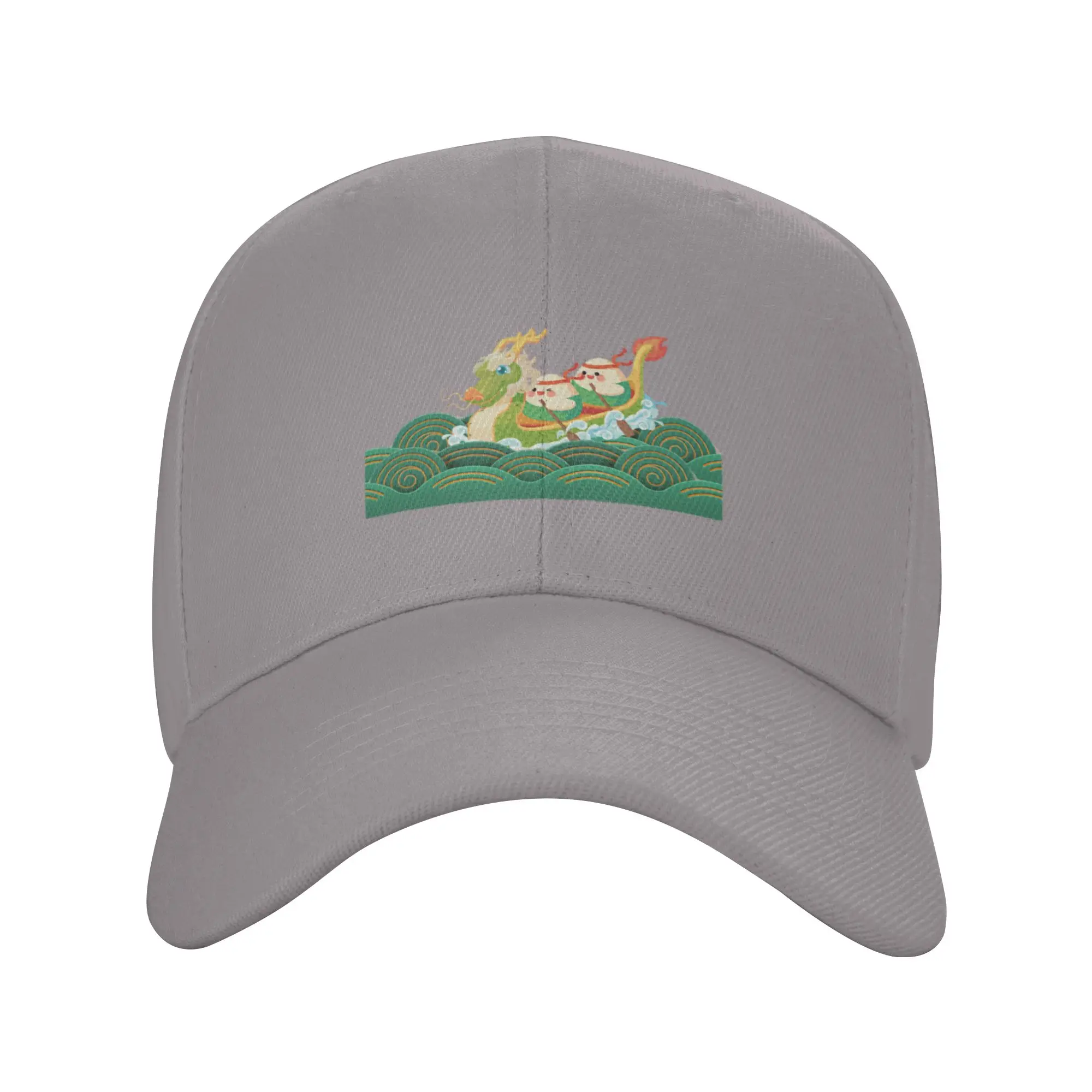 Hot Sale Vibrant Dragon Boat Festival Design Baseball Cap  Spring Cap Female  Casual Dating Cap Female