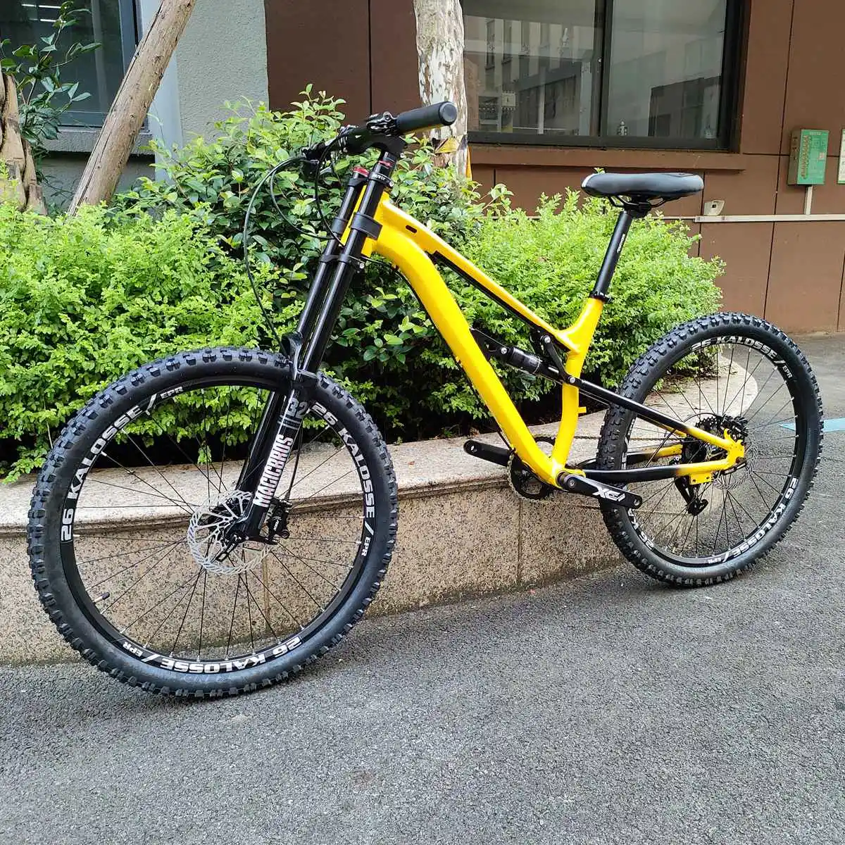 Kalosse Full Suspension  Adluts Bicycle   Air Fork 27.5Inches  11Speed  Alloy  Mountain  Bike   27.5/26*17   Hydraulic  Brakes