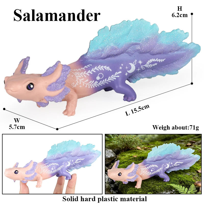 Oenux Simulation Dinosaurier Bayala Drachenbaum Monster Fledermaus Dämon Basilisk Tiermodell Actionfiguren PVC Sammlung Kinderspielzeug Geschenk – Detail 28