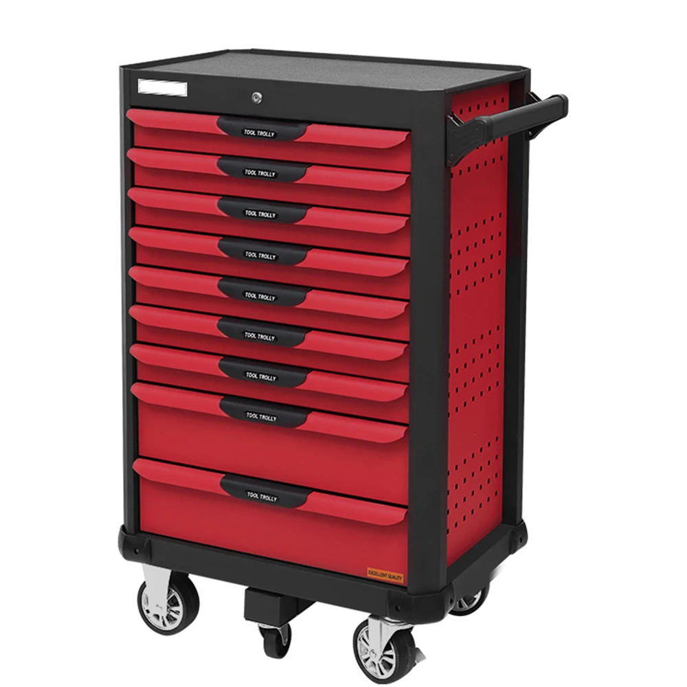 

TF-K9 heavy duty tool trolly with 9 drawers