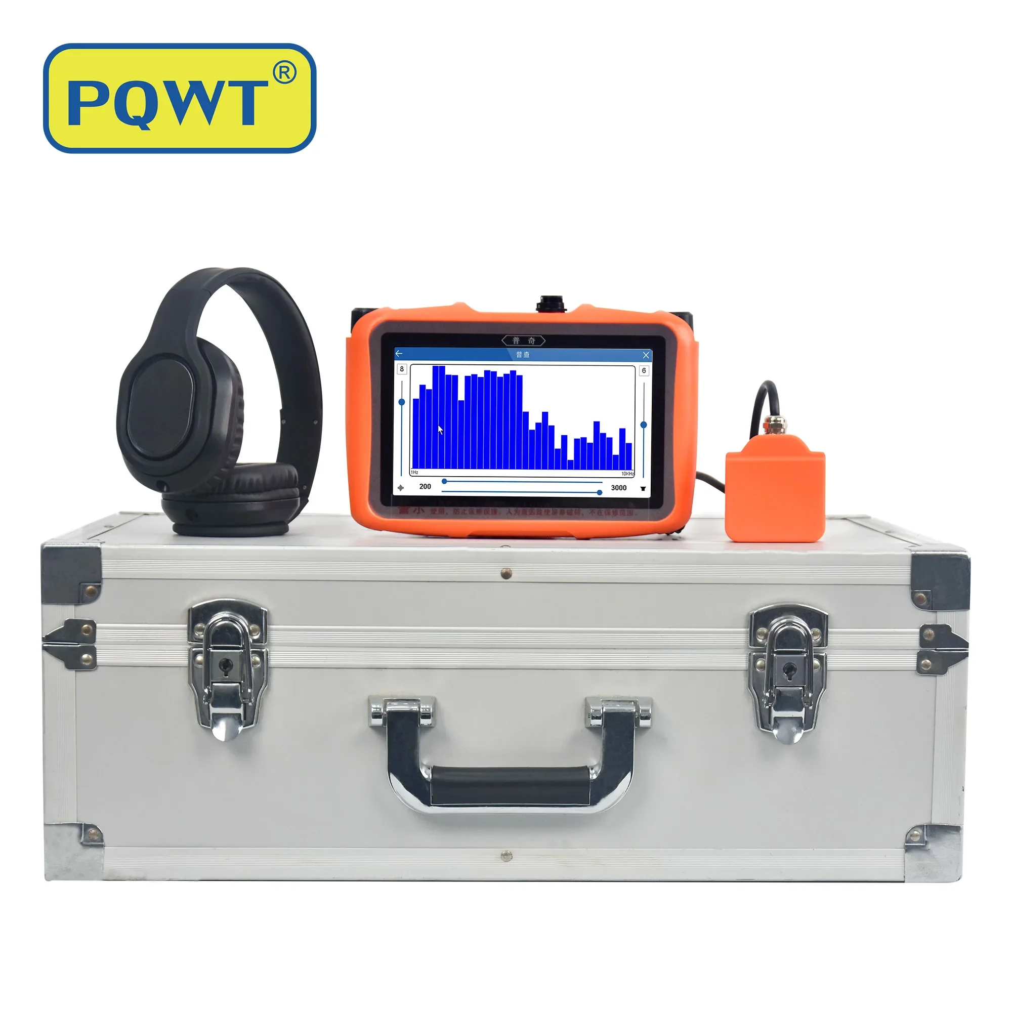 PQWT L30 Water Leakage Finder Equipment Water Leak Detection Indoor Walls Pipelines Damage Leak Detector Water