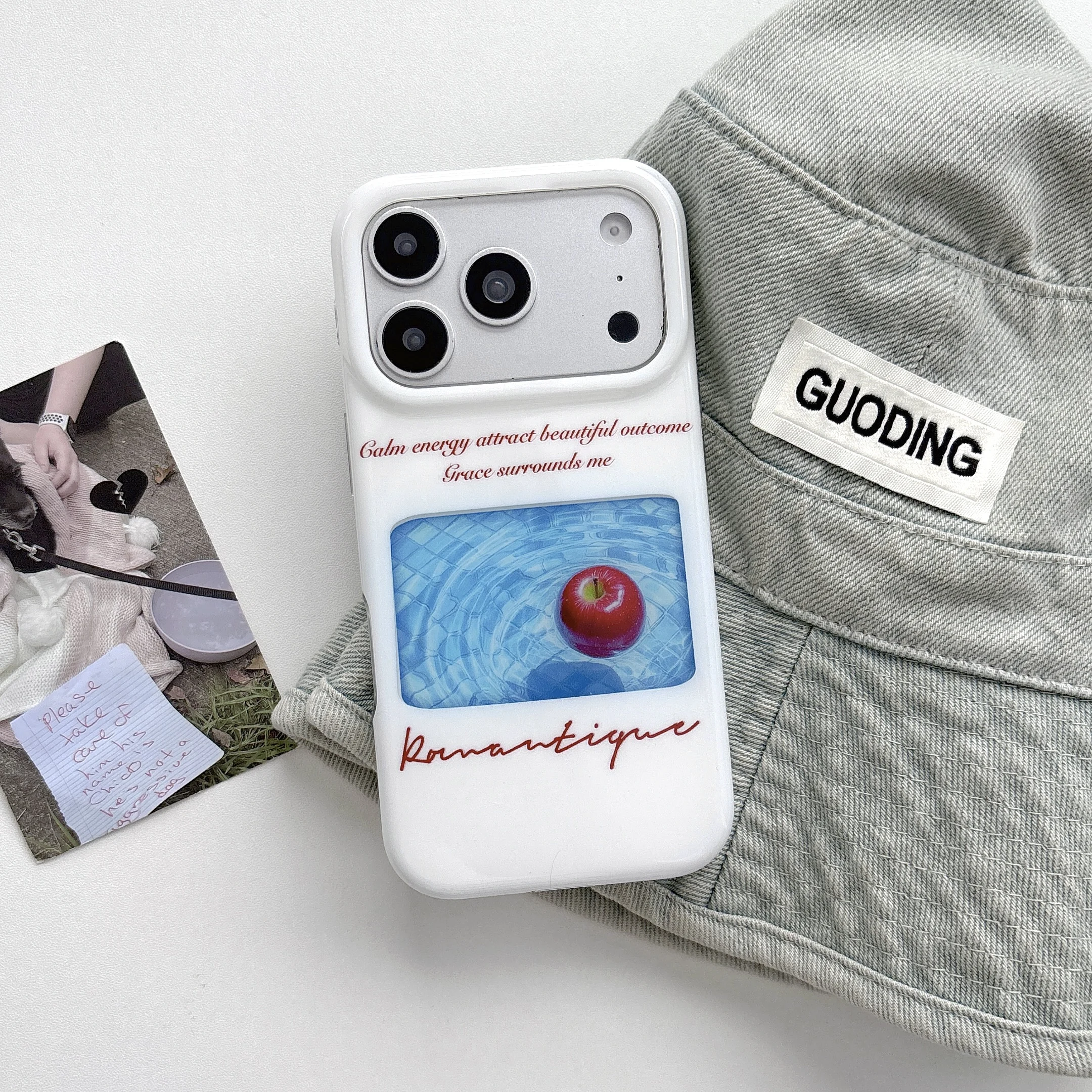 เคสกันกระแทกสีขาวลายแอปเปิ้ลรู - Apple Iphone 15 บทวิจารณ์และราคา