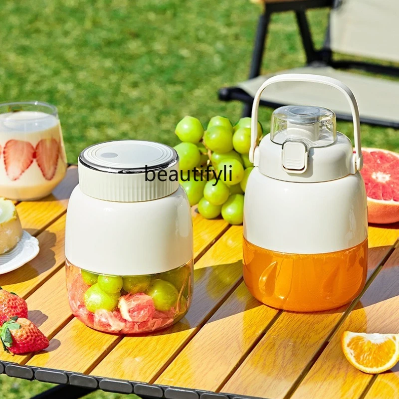 

Electric Portable Handheld Juicer Large Capacity Juice Cup Multi-Functional Juicer