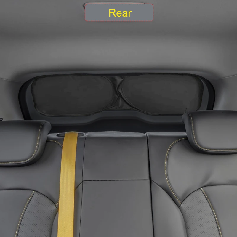 

Автомобильный черный солнцезащитный козырек для окон для GAC TRUMPCHI GS3 2023-2026, автоматический анти-УФ-тепляционный защитный чехол, аксессуары