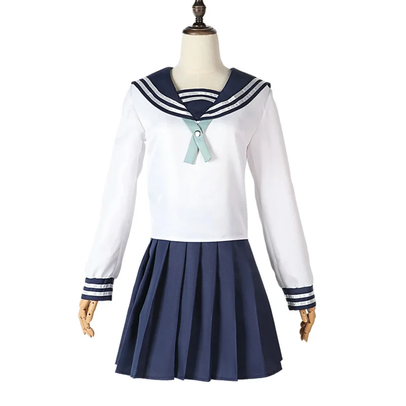 Anime Jujutsu Kaisen Amanai Riko Cosplay Costume parrucca donna uniforme scolastica camicia gonna accessorio Sailor Suit Halloween Party