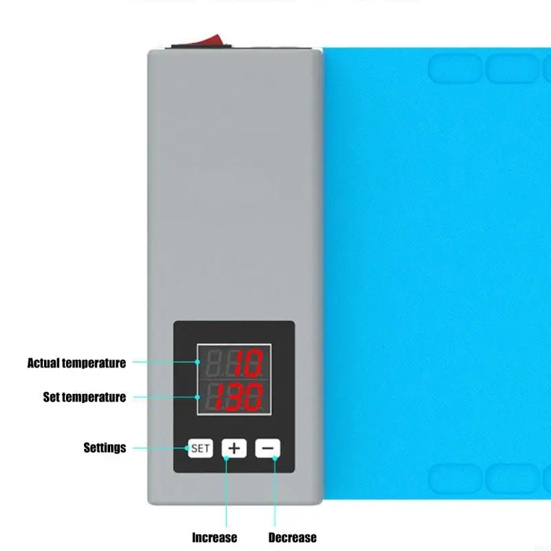 Multipurpose Nonslip Repair Mats Screen Replacement Tool for Mobile Devices and Small Electronics Up to 12 Inches 896C
