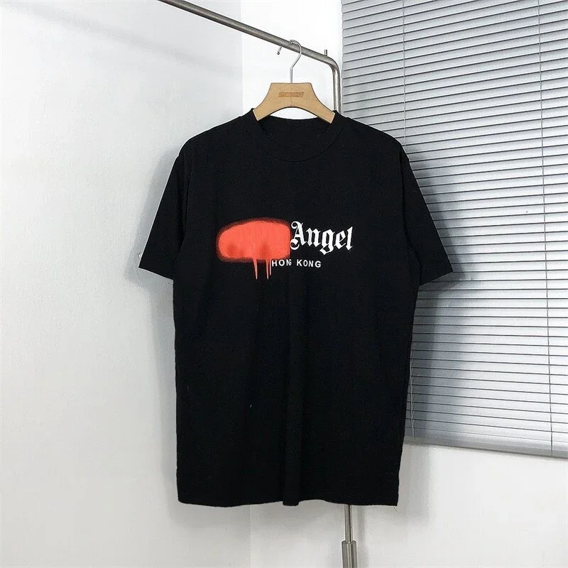 Men's and Women's T-shirts - Universal round-neck style featuring Y2K retro trend patterns and printed short sleeves