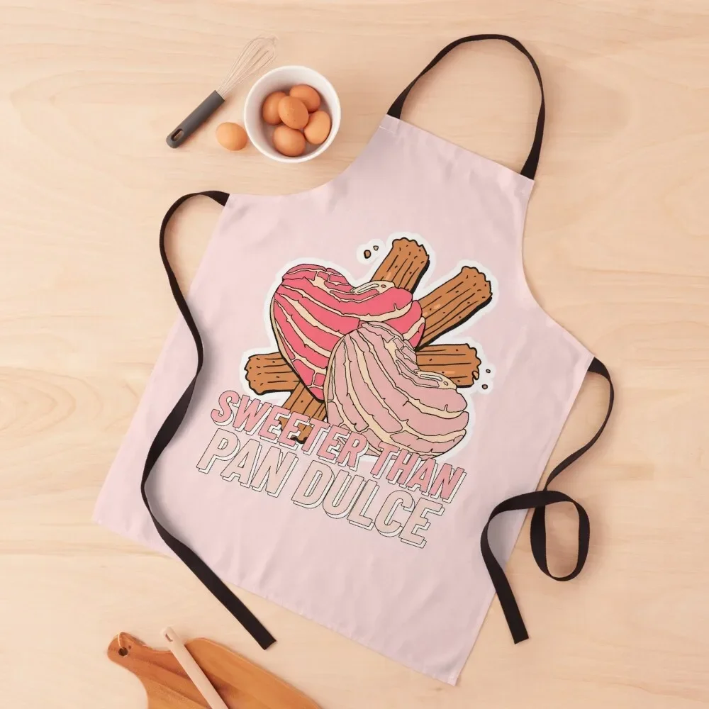 

Sweeter than Pan Dulce Apron with pockets Kitchen accessories Cooking Clothes kitchen gadgets Apron