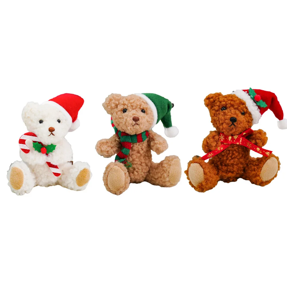 

Festive Gifts Plush Ornaments Christmas Celebrations 5.9*5.9*1.18 Inches Christmas Decoration Huggable Companion