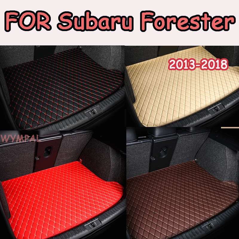

Коврик в багажник автомобиля для Subaru Forester 2013 2014 2015 2016 2017 2018, подушечки для ног, автомобильный ковер, аксессуары для интерьера