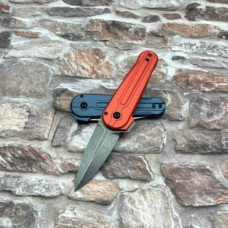 

BM491 Pocket Folding Knife D2 Blade Aluminum Handle Fruits Kitchen Cutting Sharp Durable Convenient Household Easy To Use Tool