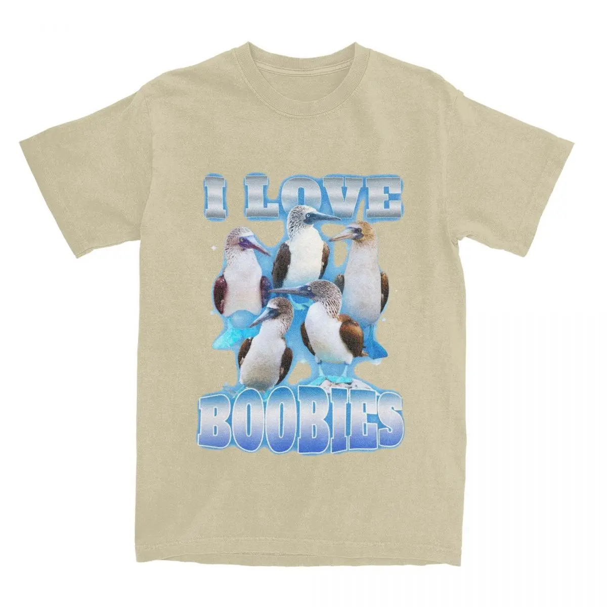 المرأة أنا أحب Boobies الطيور ميمي تي شيرت اكسسوارات مضحك الثدي الطيور النقي تي شيرت الملابس مذهلة تي شيرت النساء الملابس Y2K