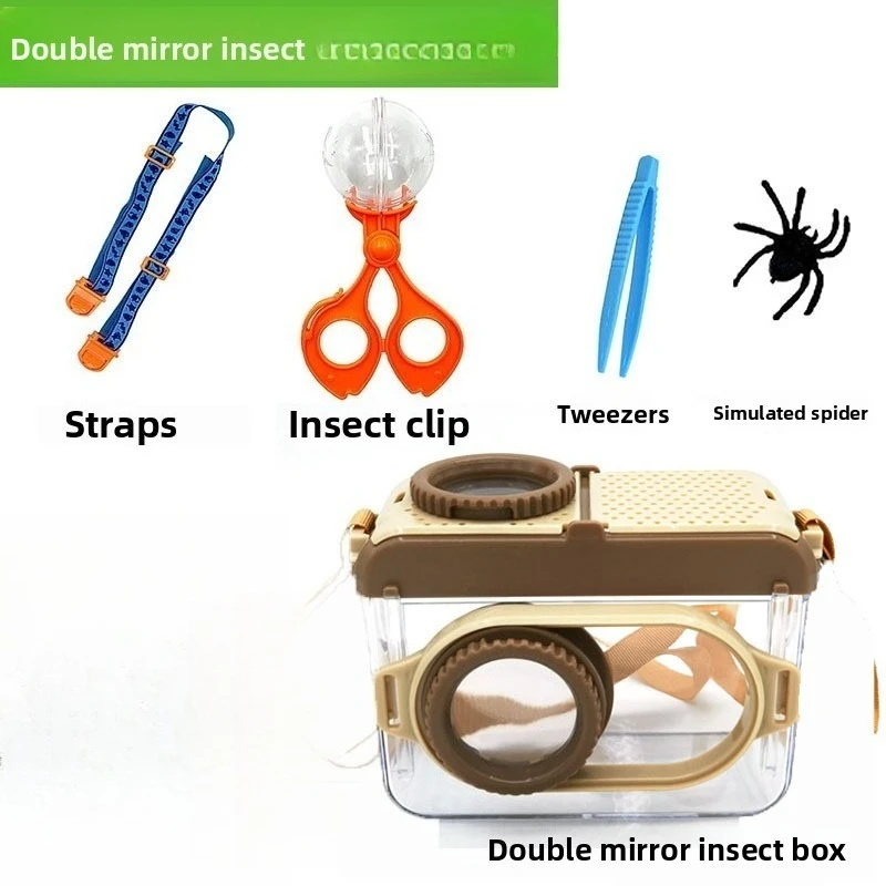 Boîte à insectes portable, cage d'observation respirante pour l Boîte à insectes portable, cage d'observation respirante pour l