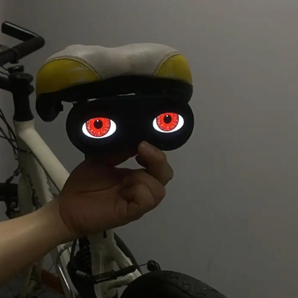 

Motorcycle Devil Eye LED Lights Creative Dynamic Eyes LED Eye Devil Seat Night LED Rechargeable Multi-Color Light Lights Wa I3Q8