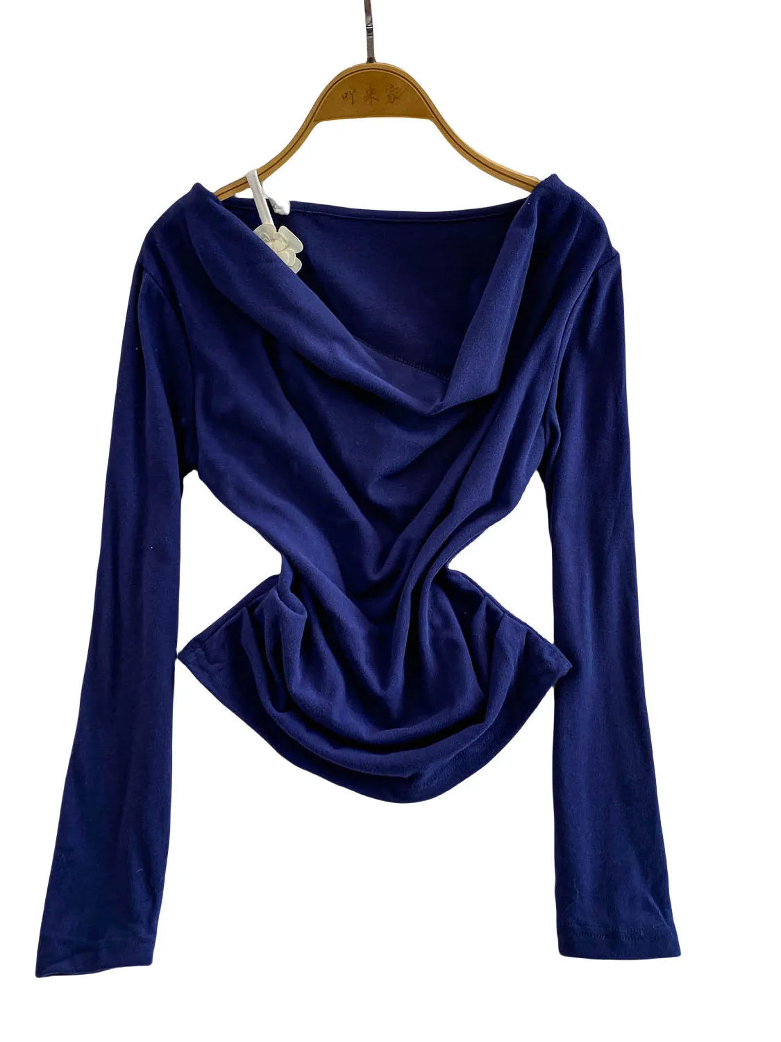 T-shirt da donna sexy slim fit con giunture floreali a vita alta lunga Sve abbigliamento casual quotidiano Ocn anti-ballansione senza imbottitura sul petto