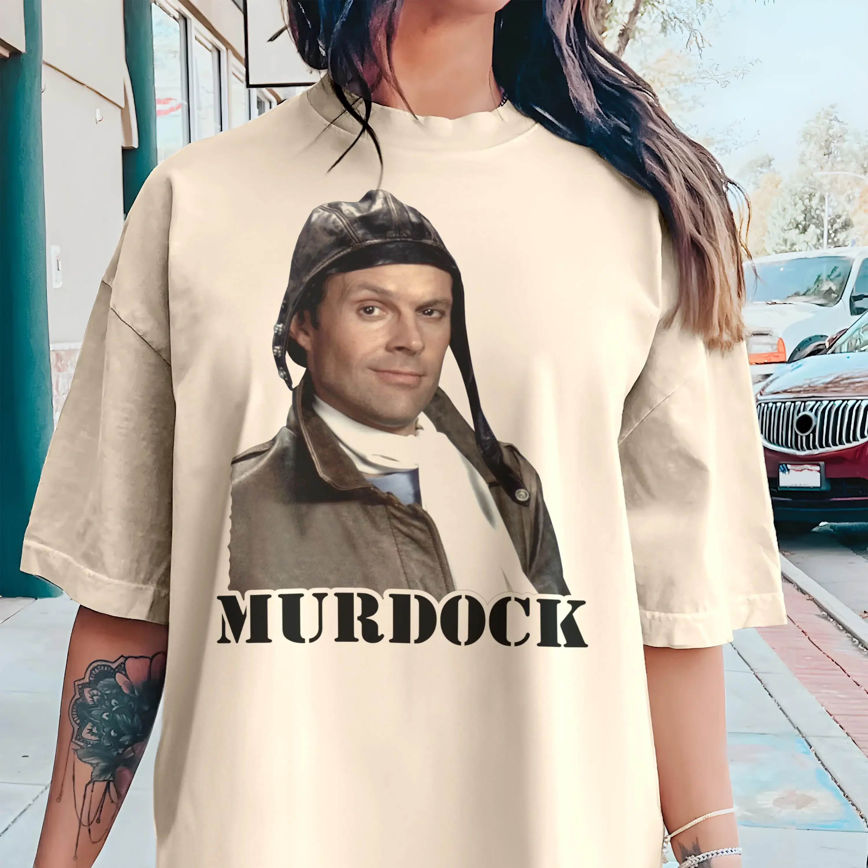The A Team Murdock V2 Vintage Movie Poster T Shirt 8 Colors Film Lover All Sizes S 5XL