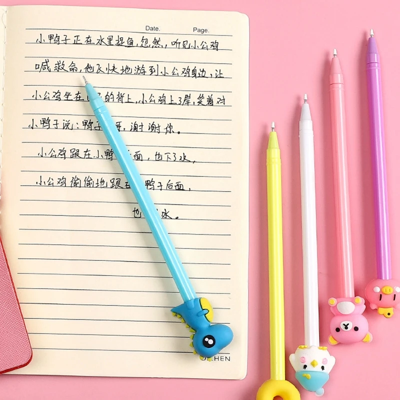 10/20PCS Cartoon Gel Pen Kids Birthday Party Favor Gifts Child Giveaways School Prizes Student Office Festival Gifts Bag Fillers