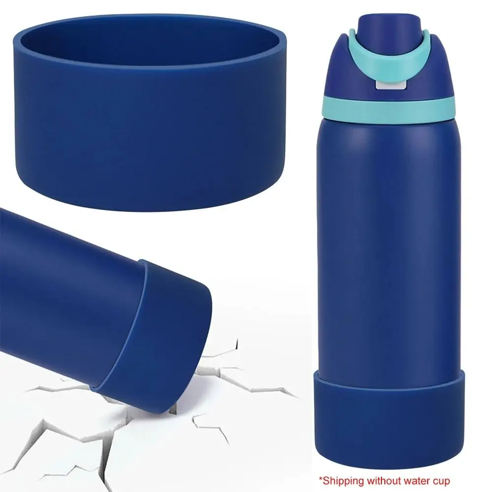1 Stück langlebige, rutschfeste Silikonstiefel, bunte Schutzflasche, untere Basis, weiche Tassenhülle für Owala 24 Unzen, 32 Unzen, 40 Unzen – Detail 15