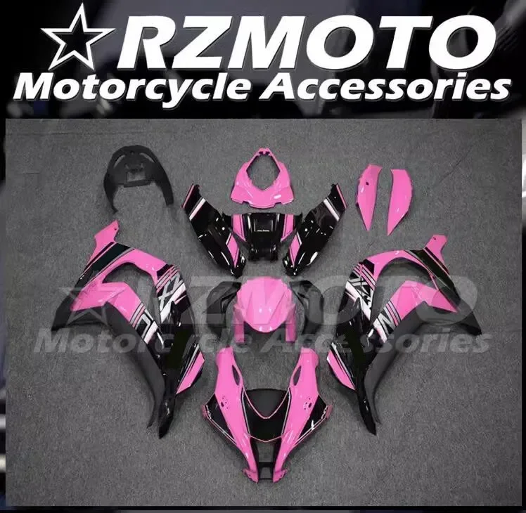 

4Gifts New ABS Full Fairings Kit Fit For KAWASAKI ZX-10R ZX10R 2016 2017 2018 2019 16 17 18 19 Bodywork Set Custom Pink